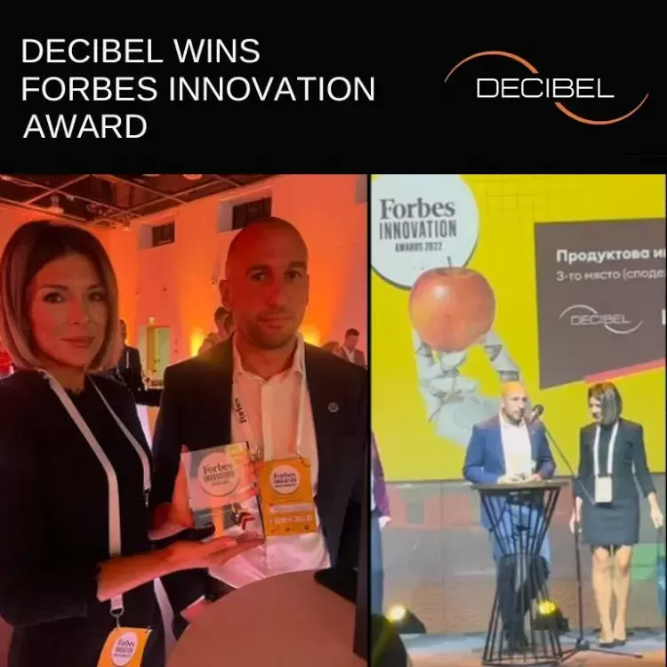 DECIBEL Wins  Product Innovation Award at Forbes Forum 2022