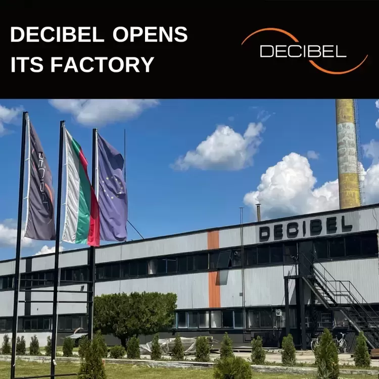 DECIBEL opens its first production facility 