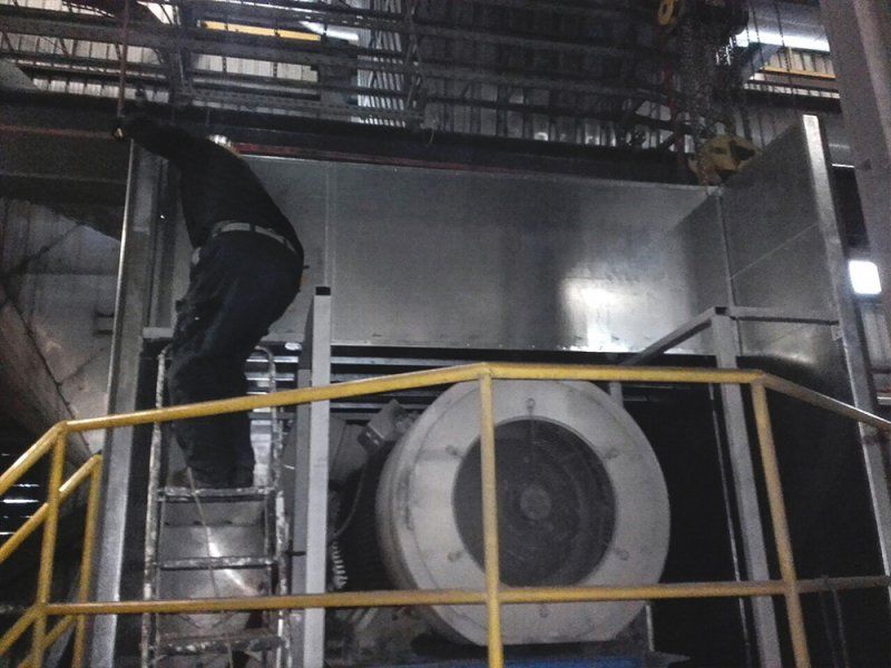 Sound insulation of electric generators in SOLVAY SODI, 2015