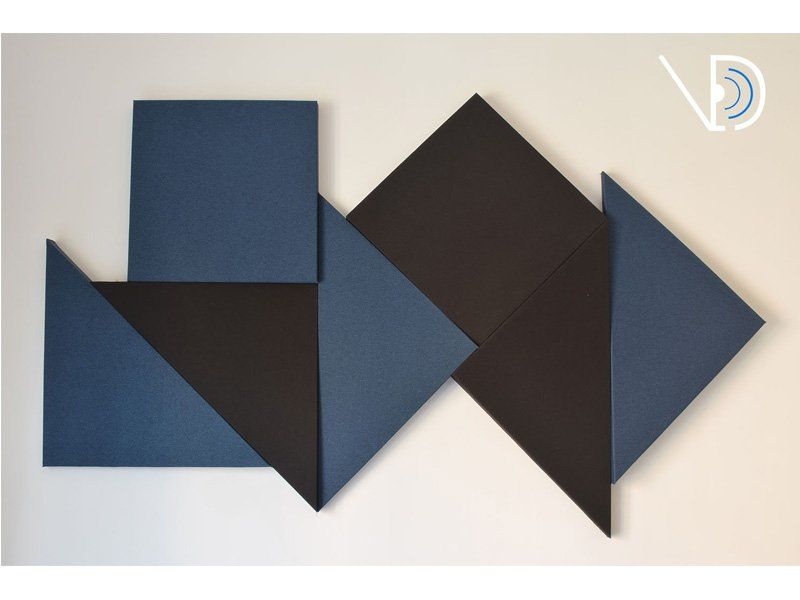 Acoustic panels in VED ACUSTICA Showroom, Rome, Italy