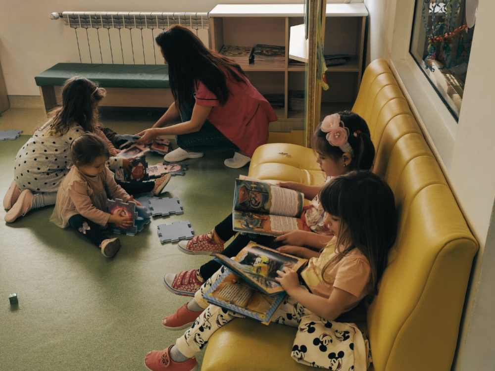 Acoustic Improvement in a Kindergarten