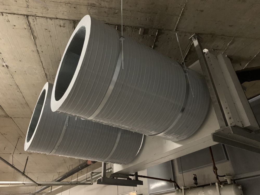 Soundproofing of chillers in "San Stefano Plaza"
