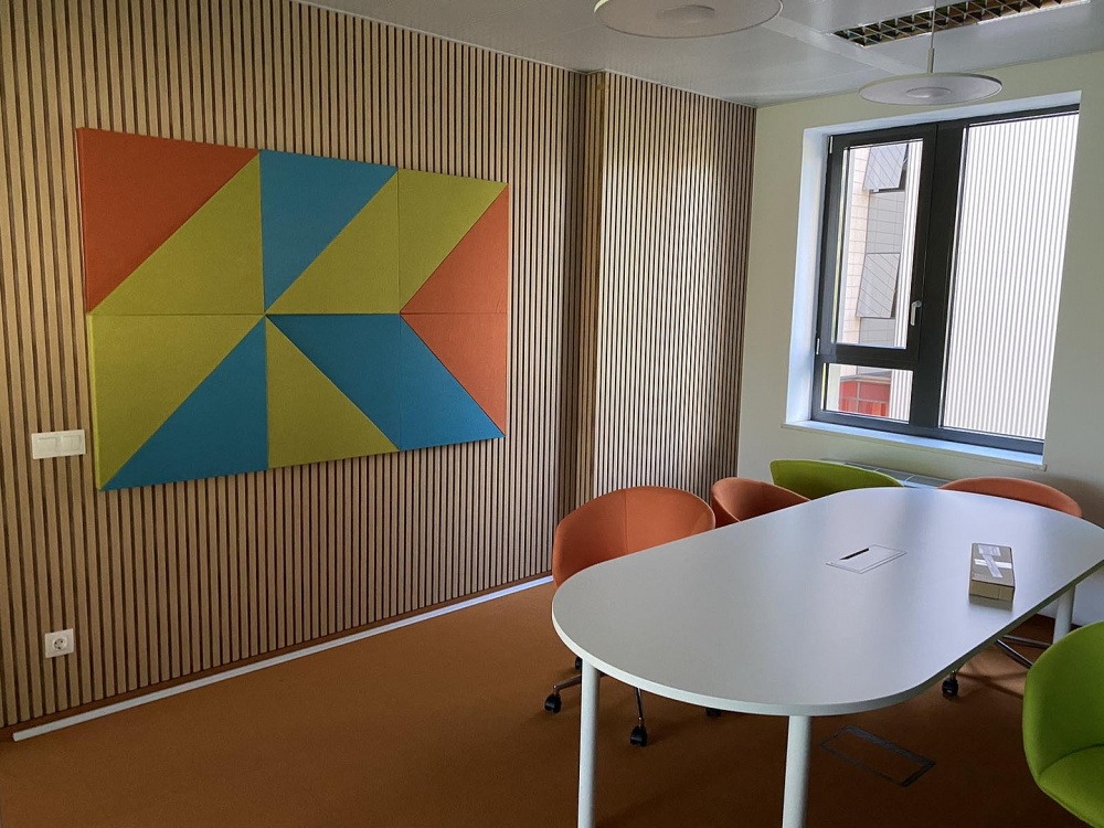 Designer Acoustic Panels in Conference Rooms