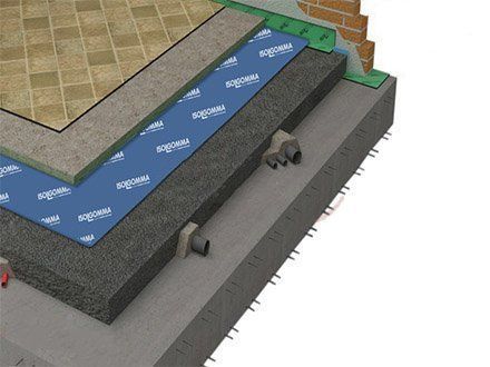 Floor Impact noise insulation mat ROLL R5