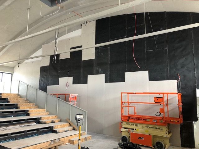 Acoustic Treatment Of A Conference Hall in Estonia
