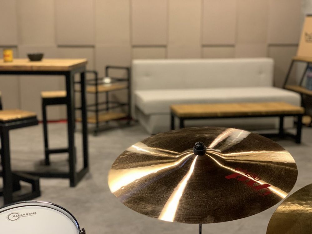 Private double drum studio