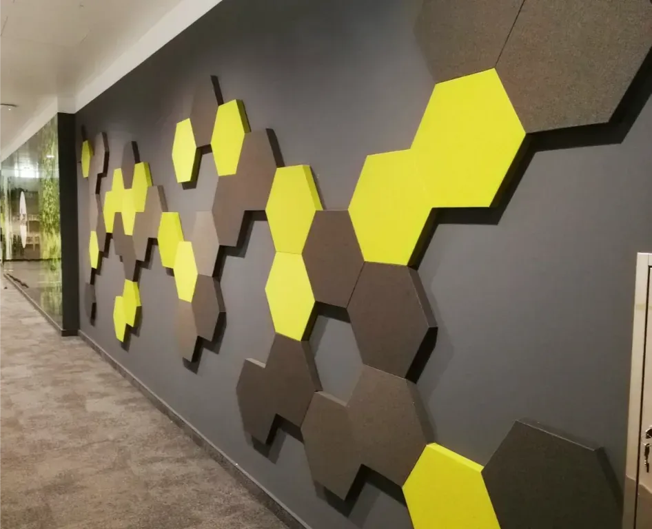 Acoustic Treatment with BEELIVE Panels in LIDL Office, Zagreb