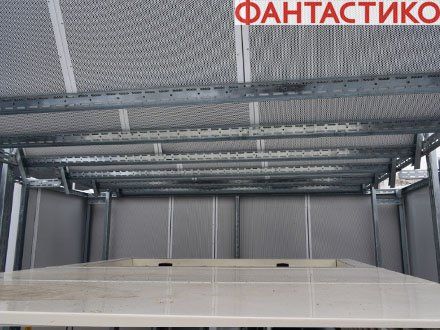 Soundproofing of air conditioning units - Fantastiko supermarket