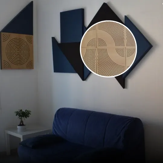 Acoustic Panels Installed at VED ACUSTICA Showroom, Rome