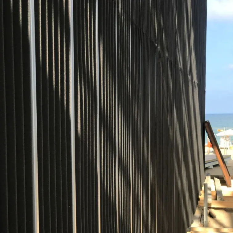 Beach club soundproofing at Malibu Disco