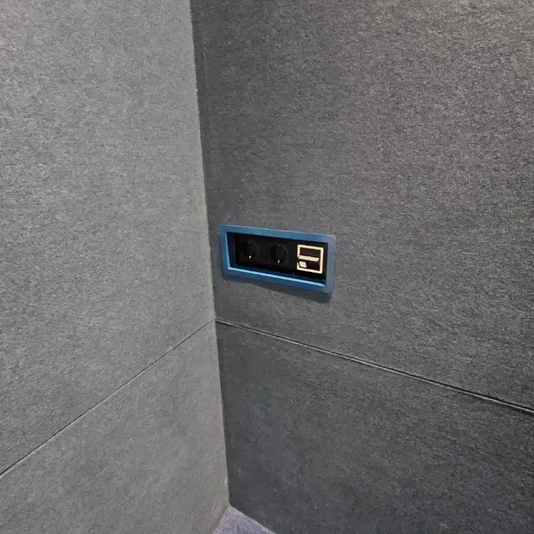 Acoustic Treatment for Office Phone Booths