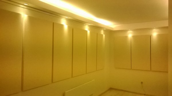 Acoustic panels in museum P. Vladigerov