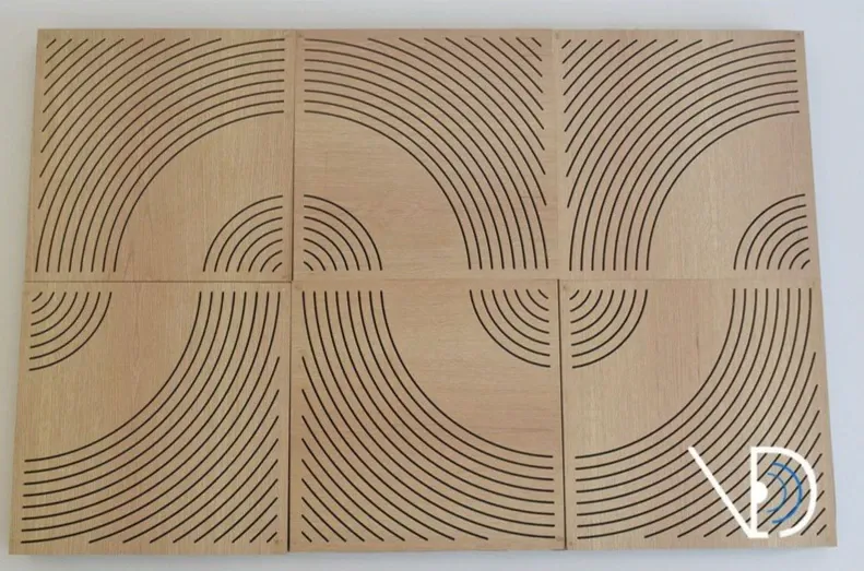 Acoustic Panels Installed at VED ACUSTICA Showroom, Rome
