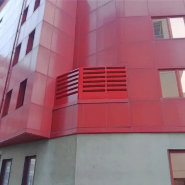 Custom silencer for outdoor air conditioning noise reduction