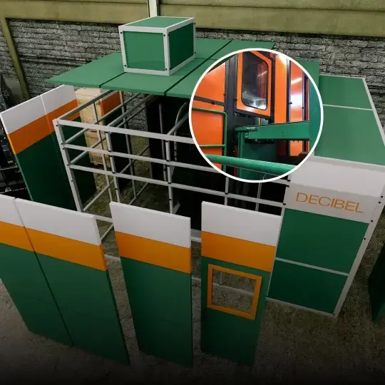 Soundproofing Booth for Gorinvest JSC