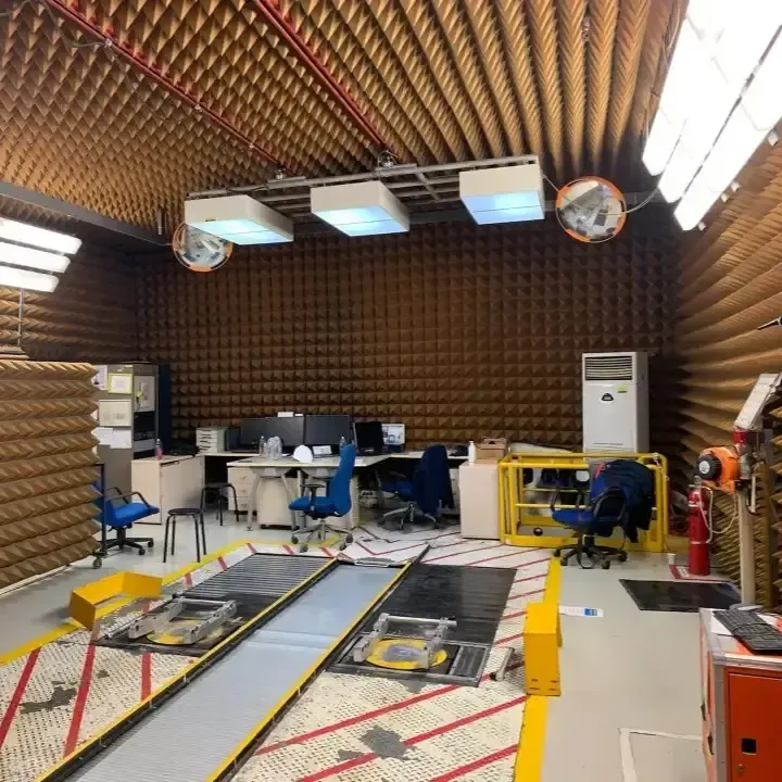 Industrial Acoustic Treatment for Vehicle Testing Room