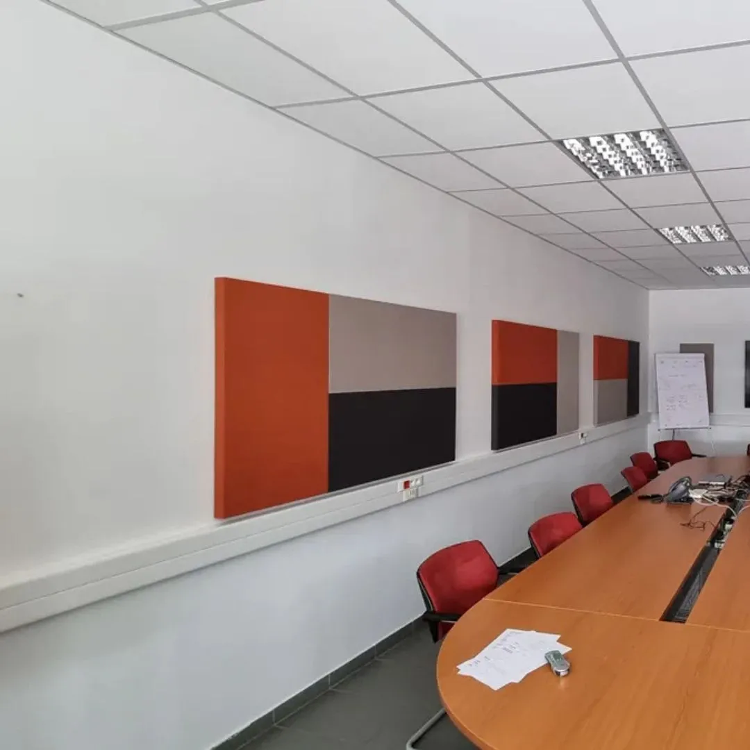 Acoustic Upgrade for CESAM’s Meeting Room with Wall Panels