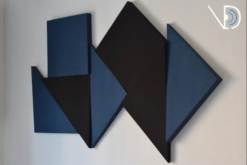 Acoustic Panels Installed at VED ACUSTICA Showroom, Rome