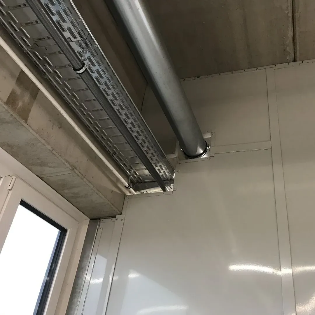 Soundproofing of Air Extraction System