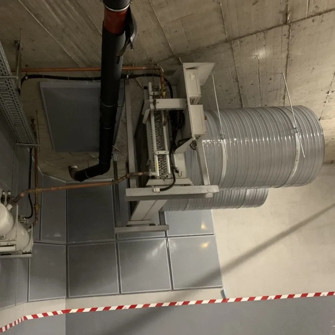 Soundproofing of chillers in San Stefano Plaza