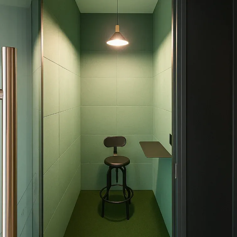 Acoustic Treatment for Work Better Booths