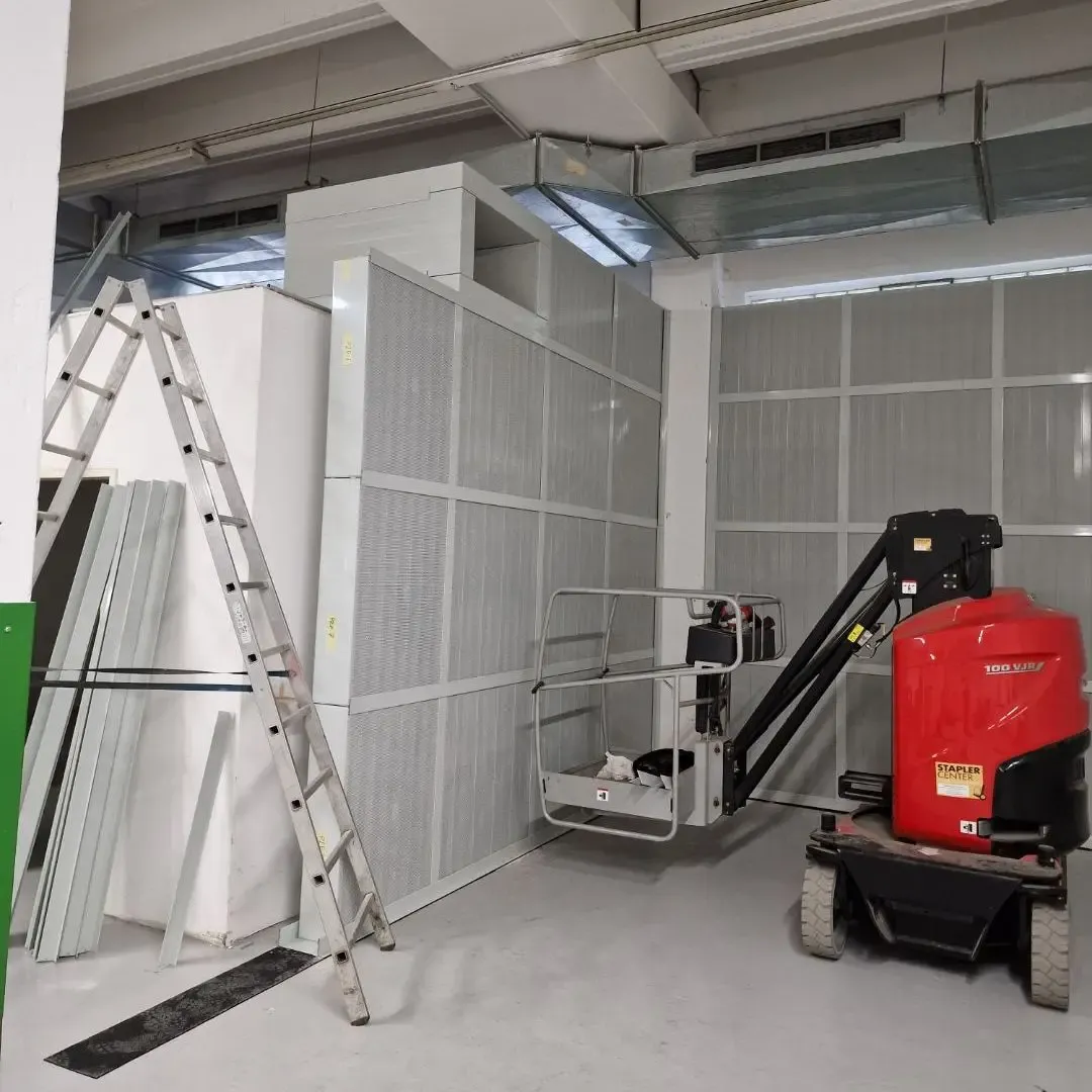 Soundproofing Enclosure for Thamping Machines at Plasser & Theurer