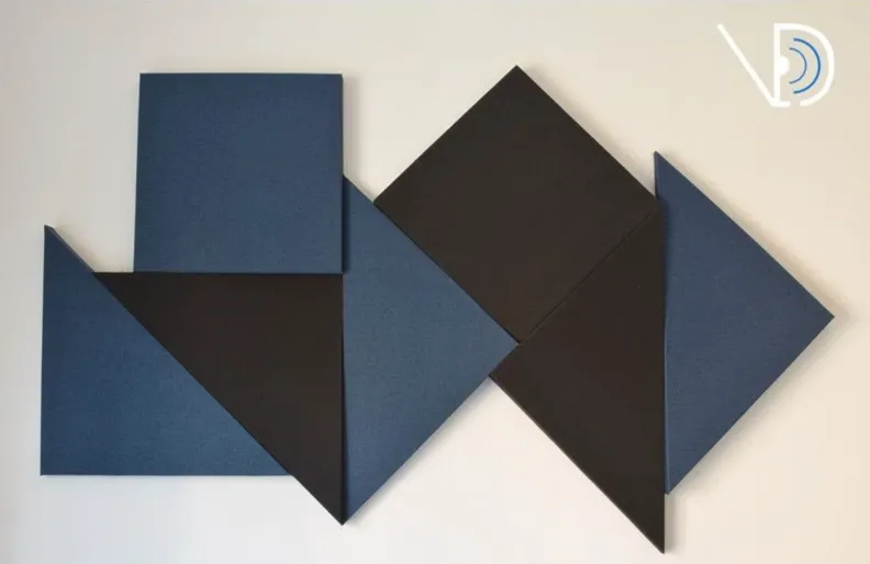Acoustic Panels Installed at VED ACUSTICA Showroom, Rome