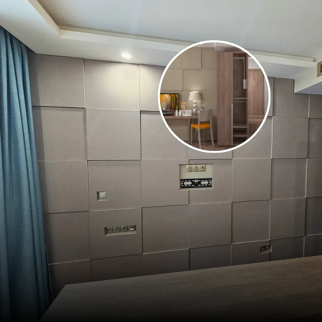 Acoustic Wall Treatment for Hotel Bulgarska Morava