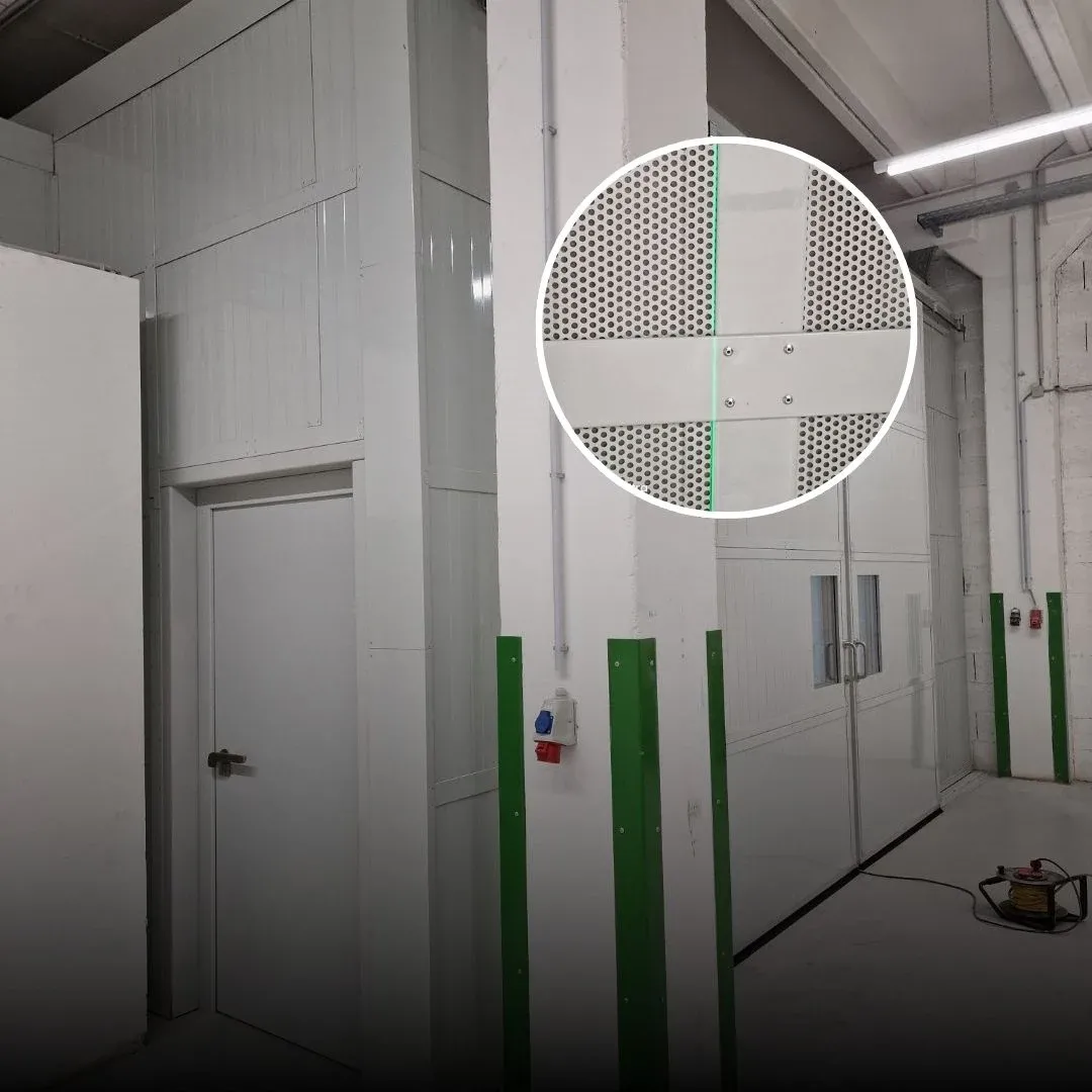 Soundproofing Enclosure for Thamping Machines at Plasser & Theurer