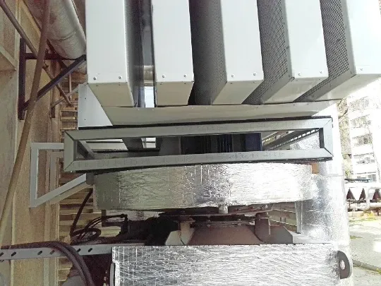 Ventilation noise reduction for pharmaceutical plant