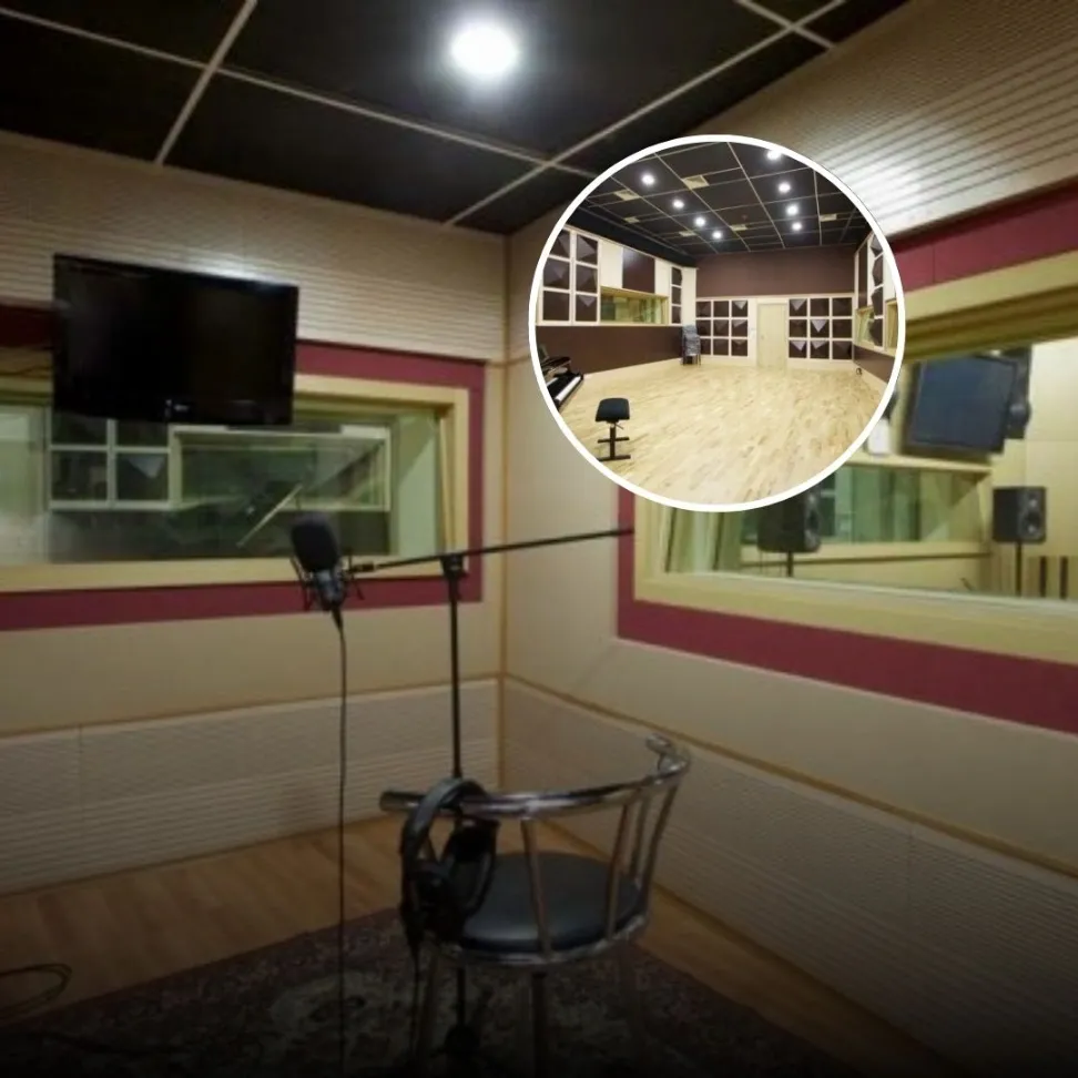 TV studio acoustic optimisation at Doly Media