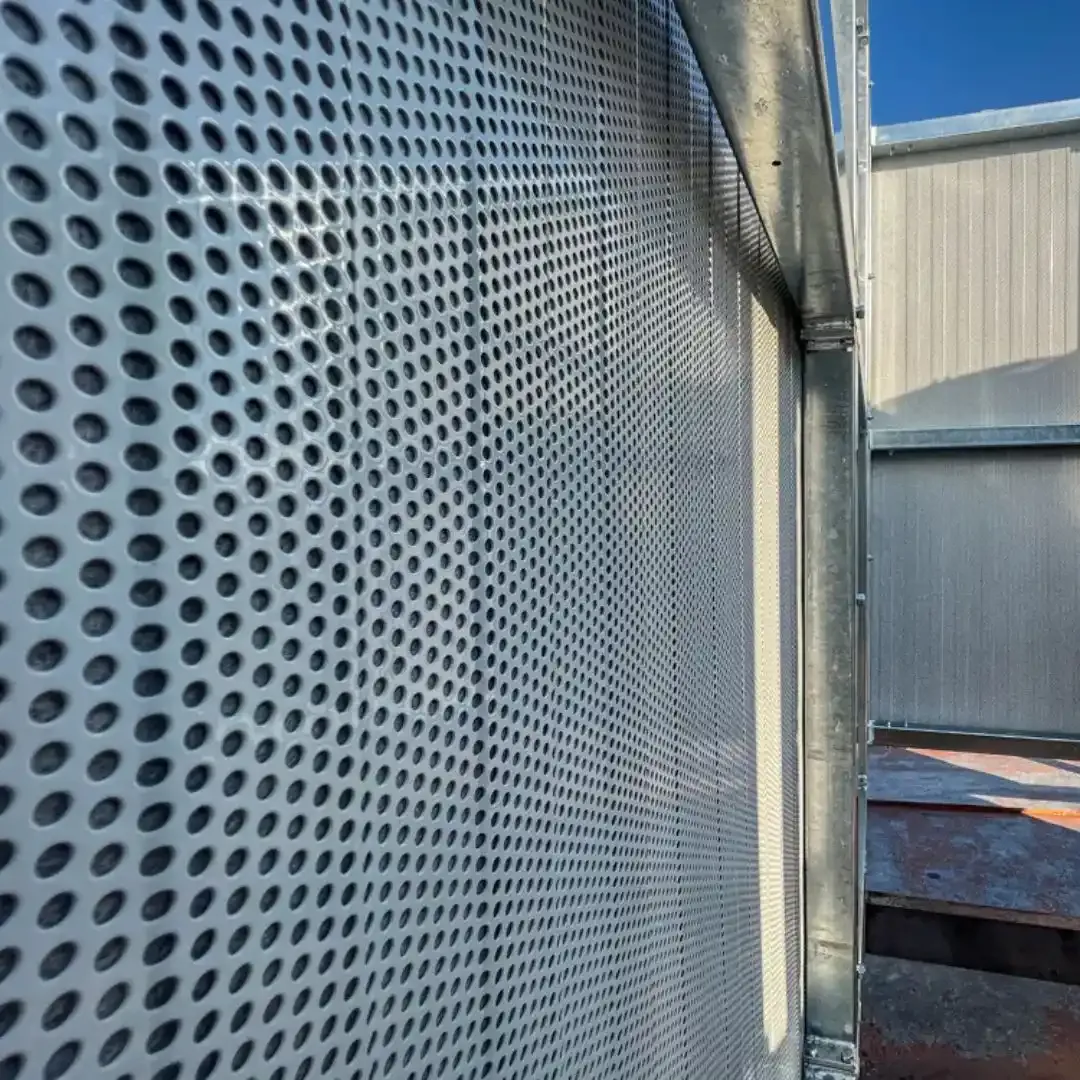 Soundproofing of Rooftop AC Unit with PZP Panels 
