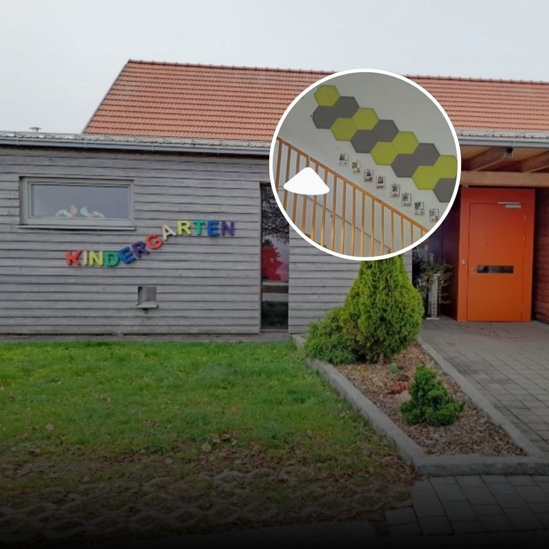 Improved acoustics at Kindergarten Auffen, Austria