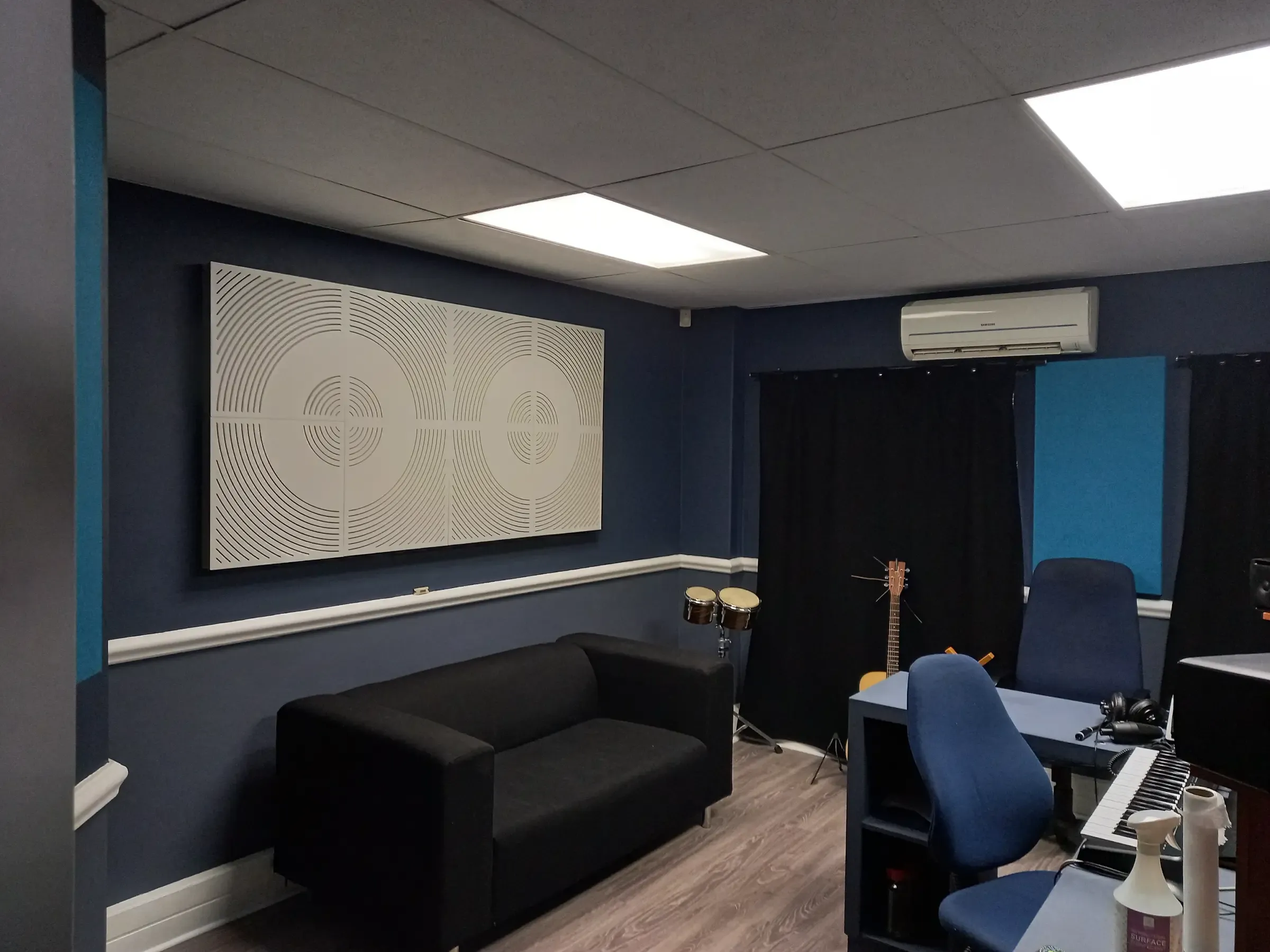 Professional acoustic upgrade at David Gresham Records