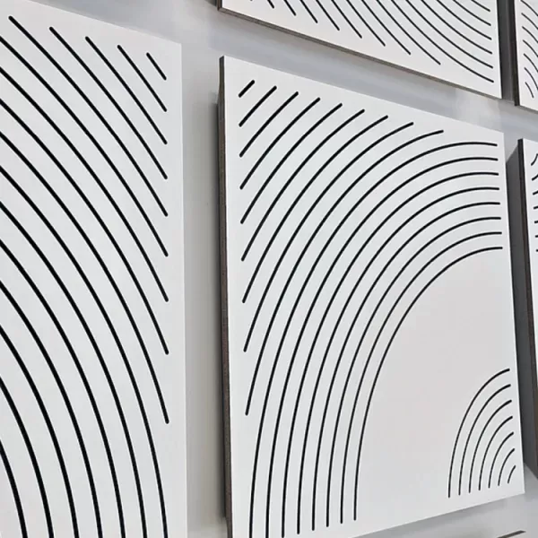 Acoustic Panels in a Living Room