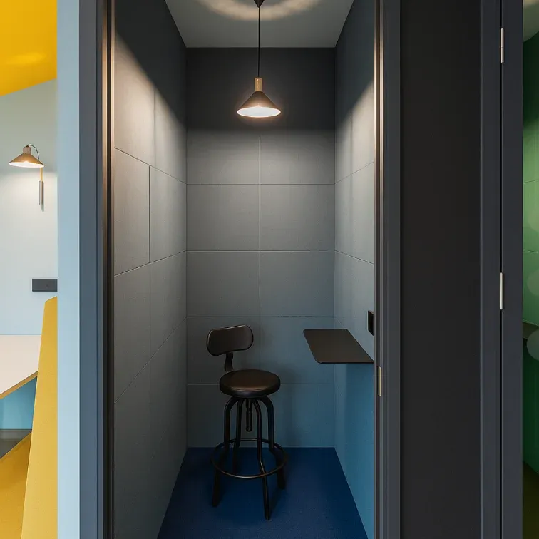 Acoustic Treatment for Work Better Booths