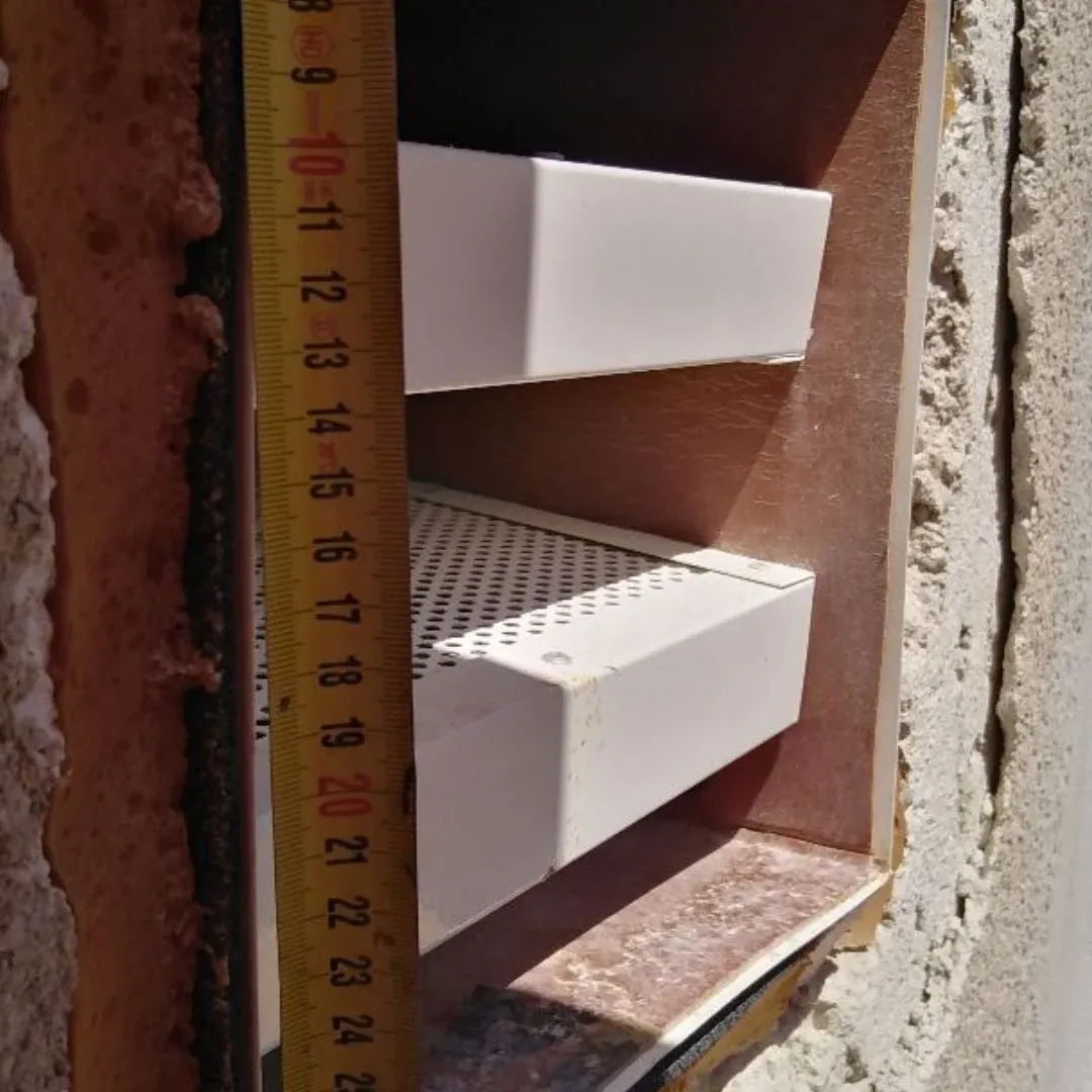 Compact Noise Control Solution for Air Heat Pump in an Apartment